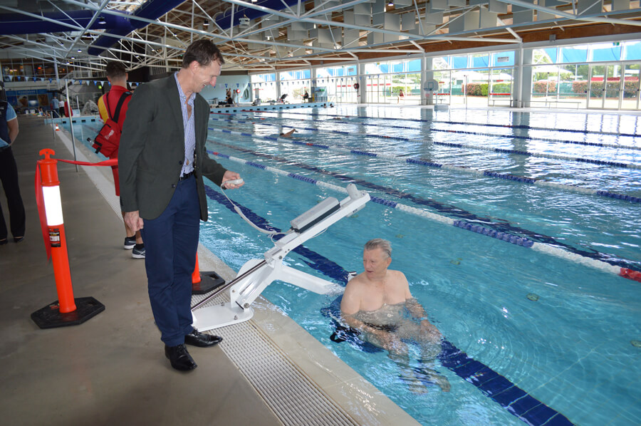 Mingara Aquatics Pool Lifting Device Mingara Recreation Club